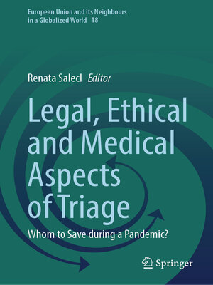 cover image of Legal, Ethical and Medical Aspects of Triage